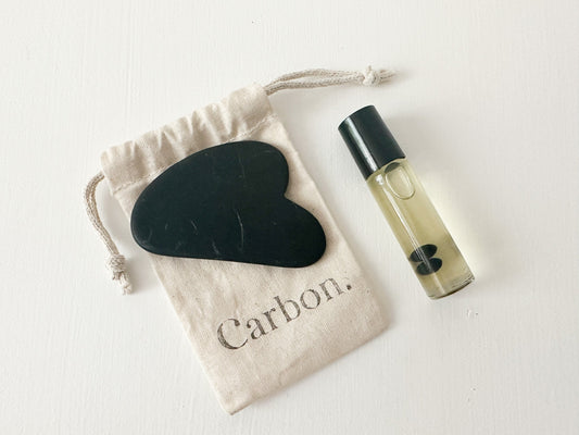 Duo Gua Sha & Huiles parfumées C60 Carbon Living
