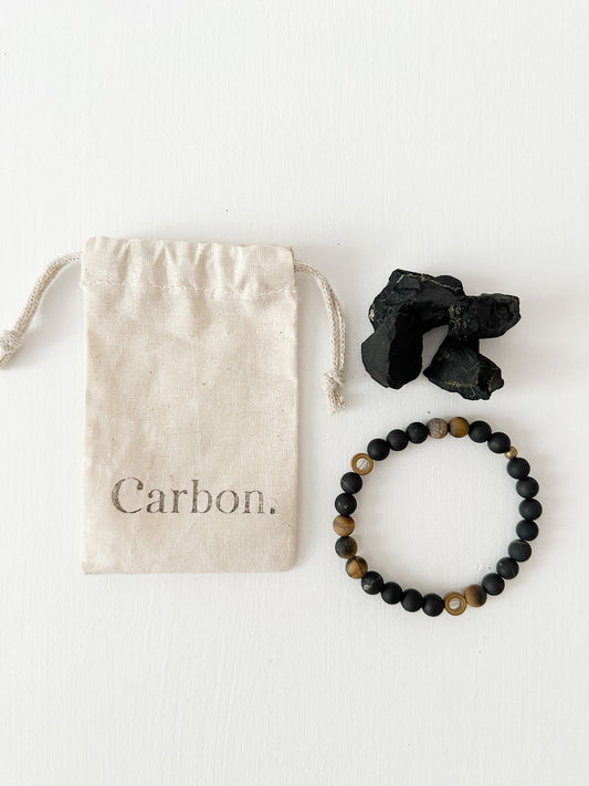 Élément - TERRE🌎 8mm Carbon Living