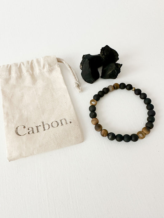 Élément - TERRE🌎 8mm Carbon Living