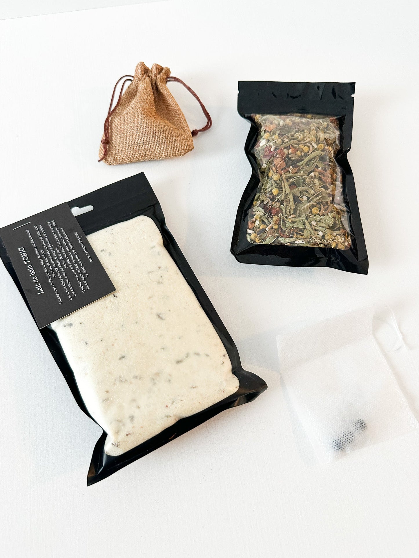 Coffret cadeau : Lait de bain TONIC & tisane LEO Carbon Living
