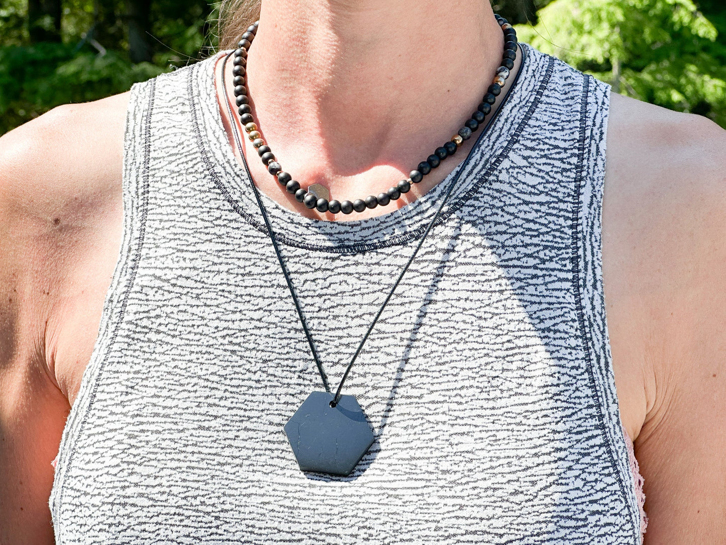 Hexagone C60 (Pendentif) Carbon Living