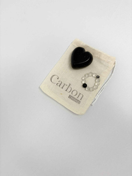 💎 TALISMAN & BAGUE DE REPROGRAMMATION – CŒUR & QUARTZ