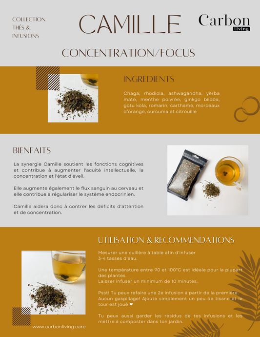 Camille - Concentration/Focus Carbon Living