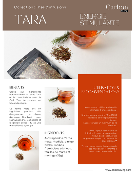 Tara - Énergie stimulante Carbon Living