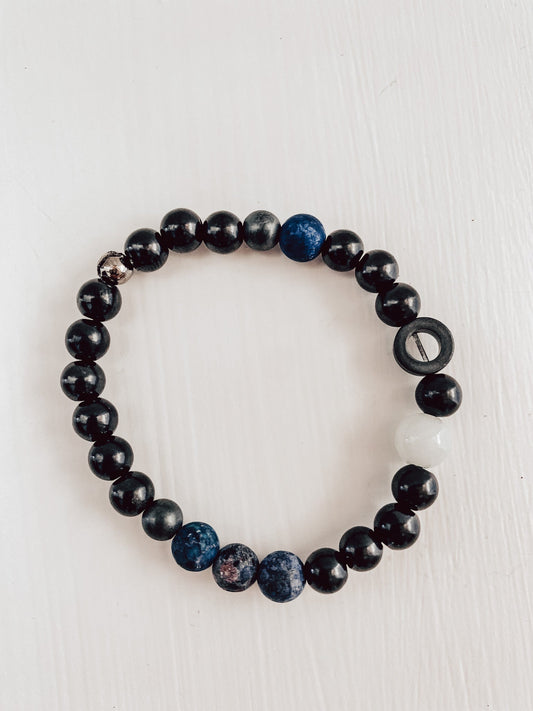 OYO - Bleu/gris (enfant) Carbon Living