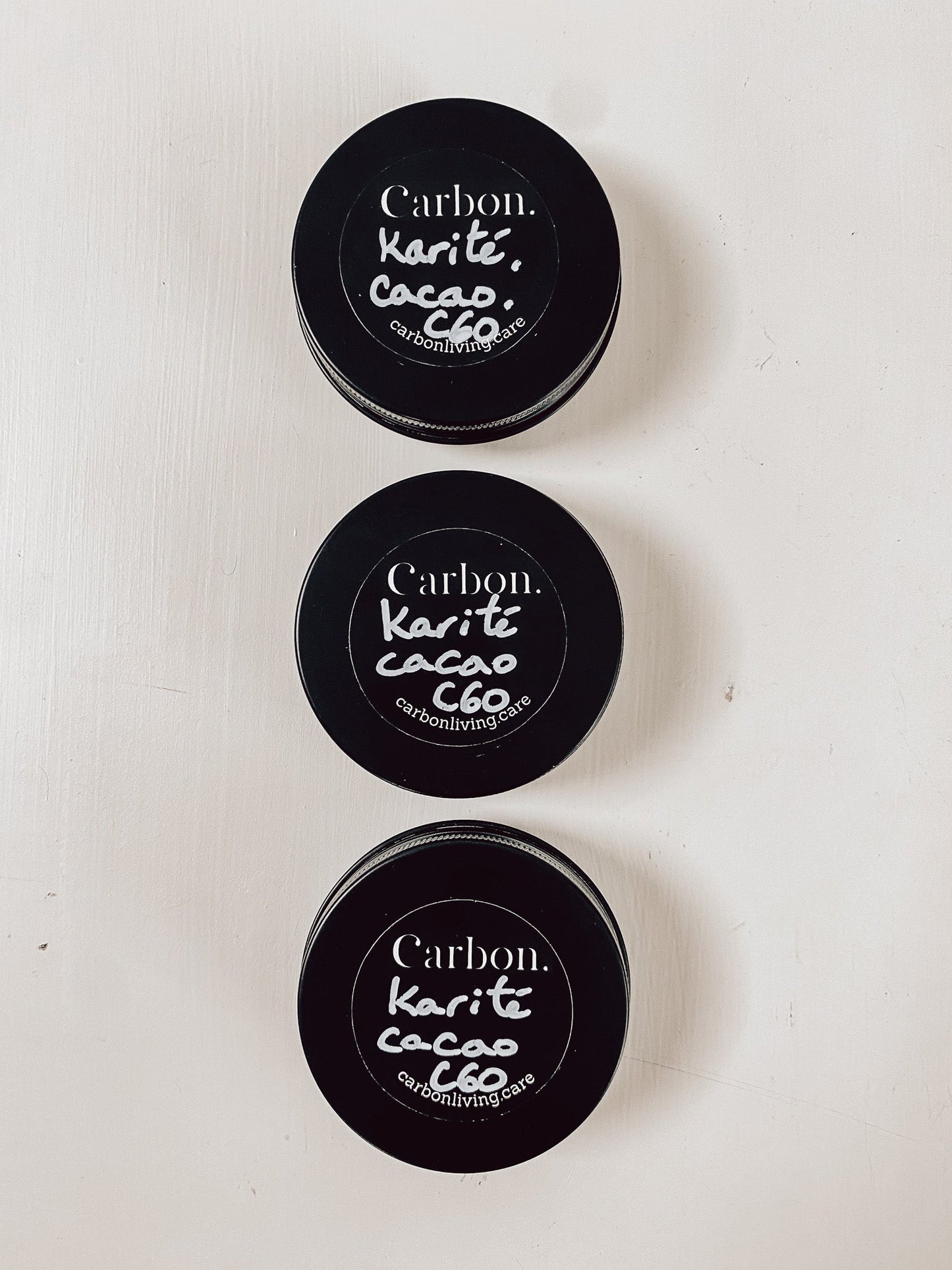 Beurre fouetté de karité, cacao et C60 Carbon Living