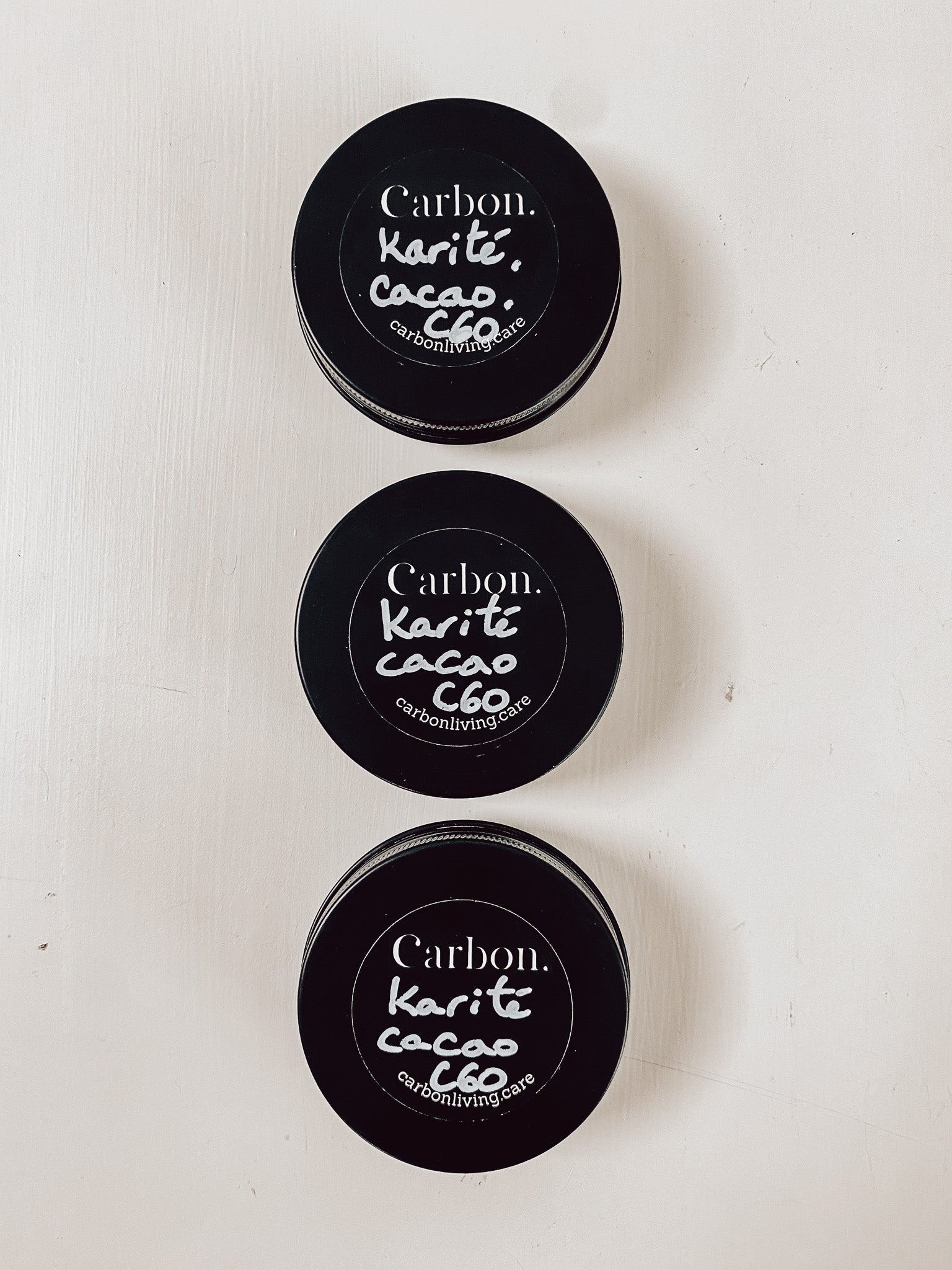 Beurre fouetté de karité, cacao et C60 Carbon Living