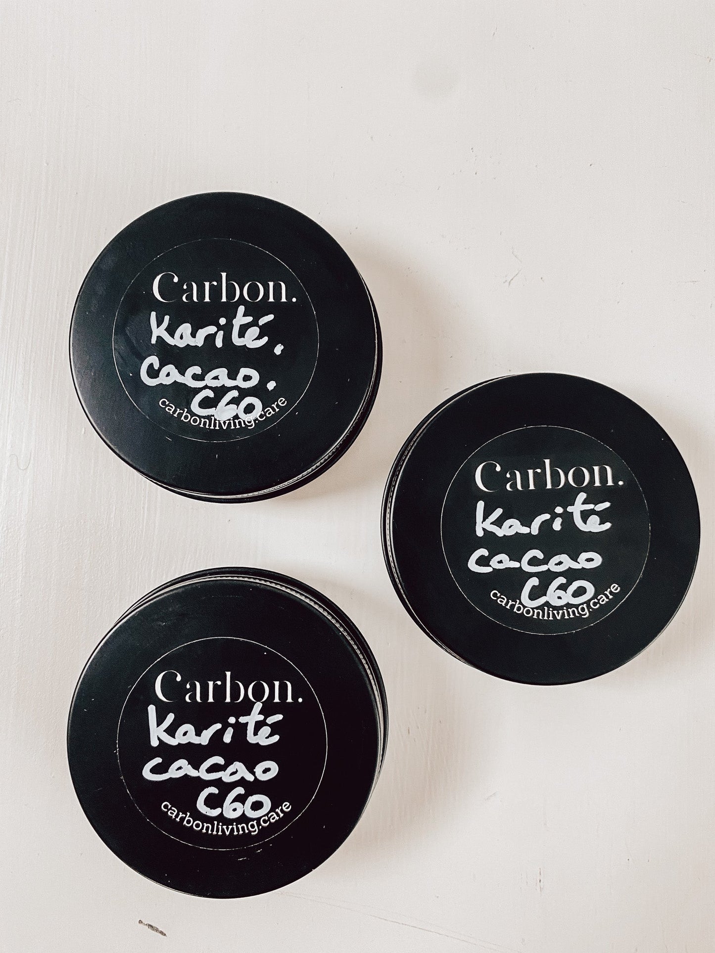 Beurre fouetté de karité, cacao et C60 Carbon Living