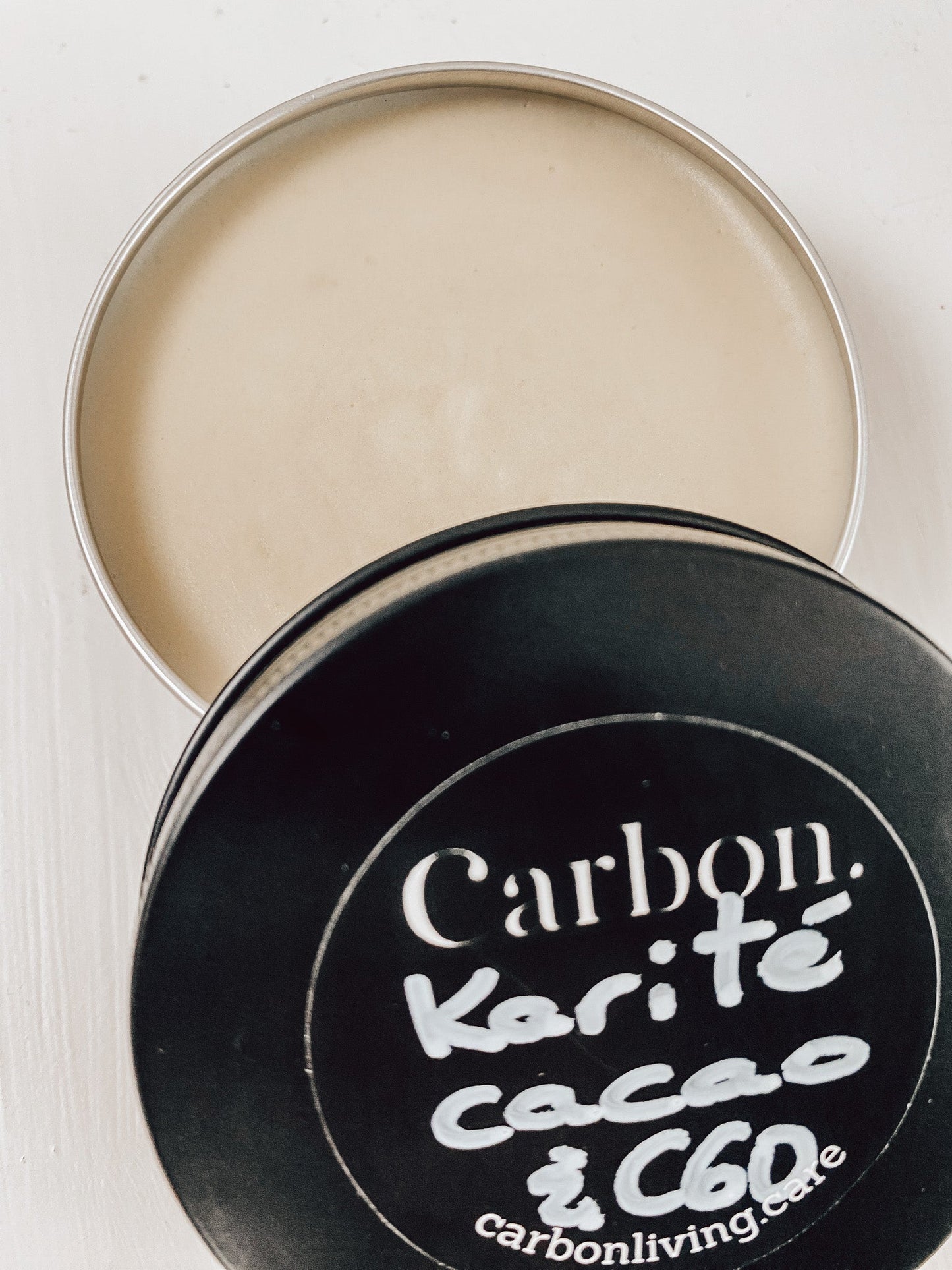 Beurre fouetté de karité, cacao et C60 Carbon Living