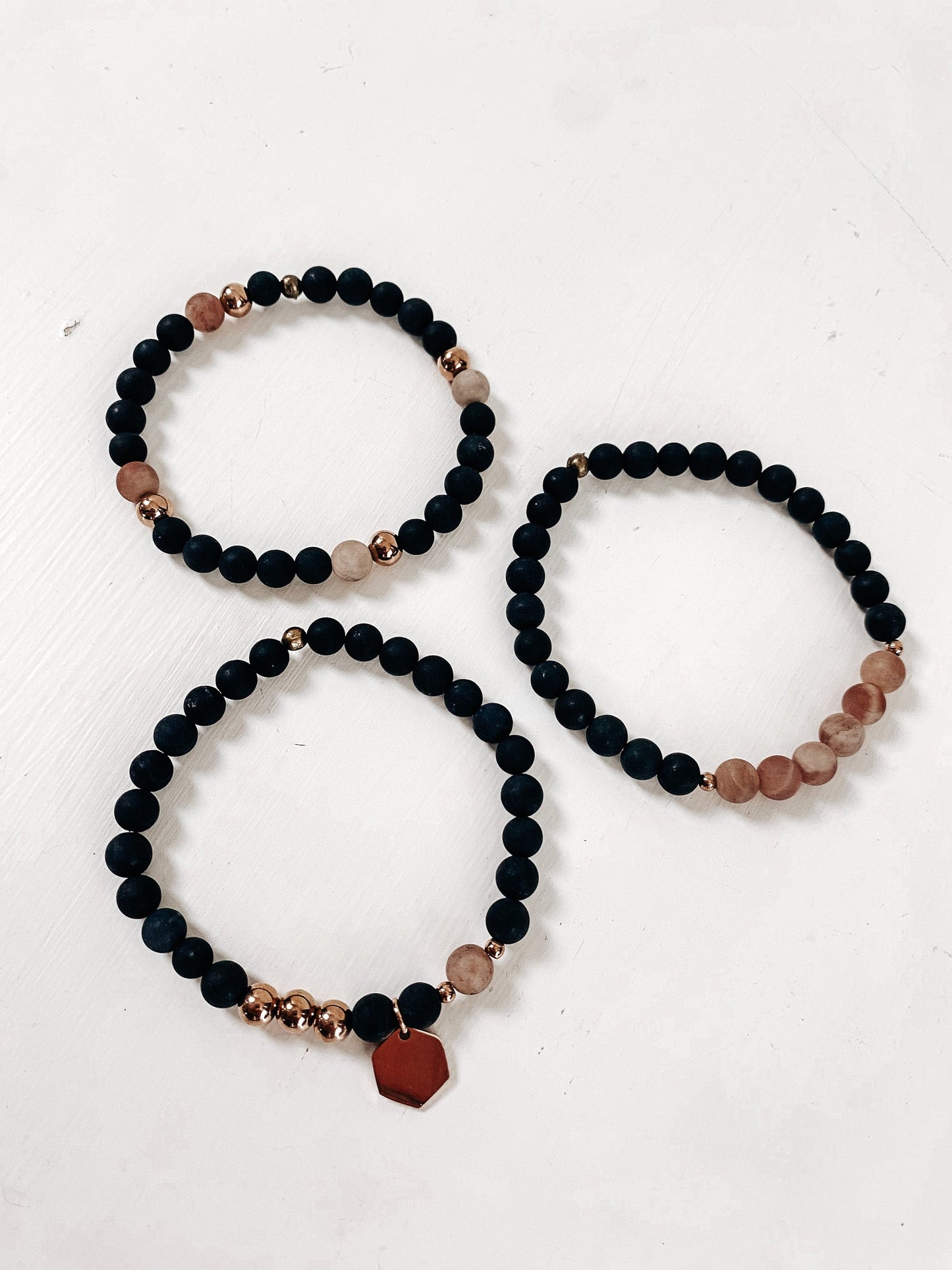 OYO - CORPS (Trio de bracelets) Carbon Living