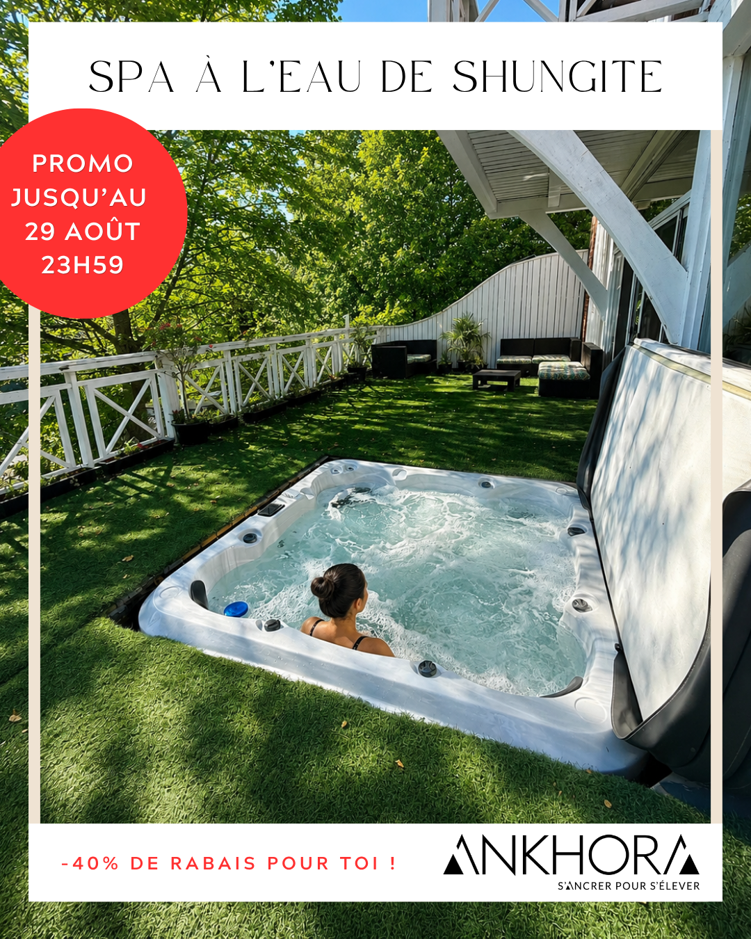 Offre-toi une journée Ancrage & Équilibre chez Ankhora [Promo de la rentrée 40% de rabais]