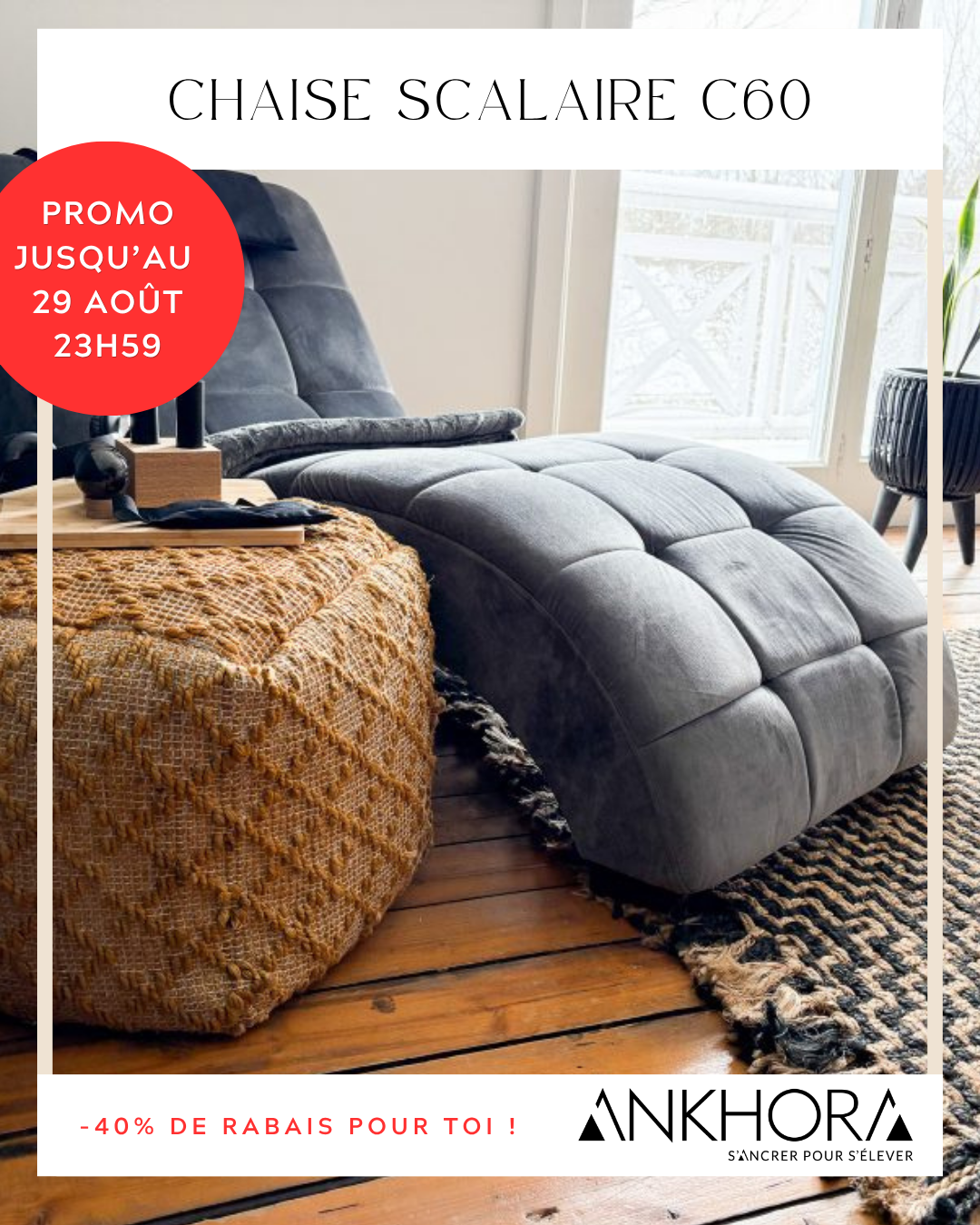 Offre-toi une journée Ancrage & Équilibre chez Ankhora [Promo de la rentrée 40% de rabais]