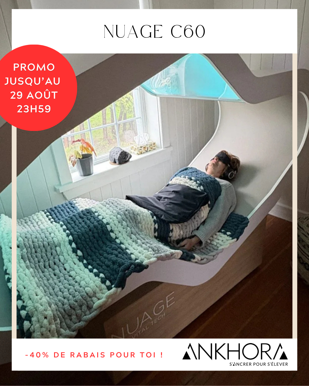 Offre-toi une journée Ancrage & Équilibre chez Ankhora [Promo de la rentrée 40% de rabais]
