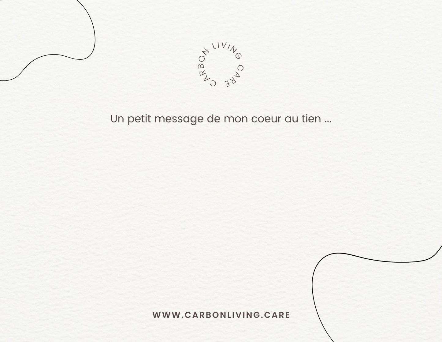 Carte Cadeau Carbon Living