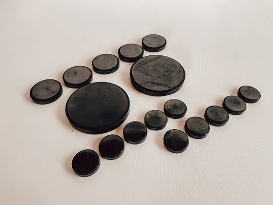 Ensemble de disques C60 pour soins énergétiques Carbon Living